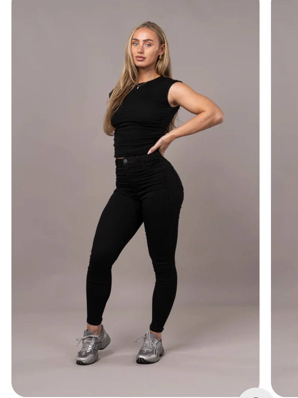 FITJEANS Women's Contour Black